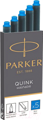 Чернила для перьевой ручки Parker Washable 1950383 - фото