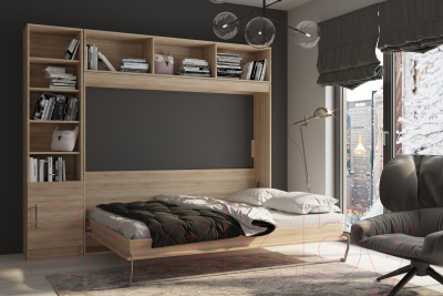 Шкаф-кровать трансформер Макс Стайл Strada 18мм 140x200