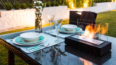 Биокамин Kratki Galina с сертификатом TUV (черный)