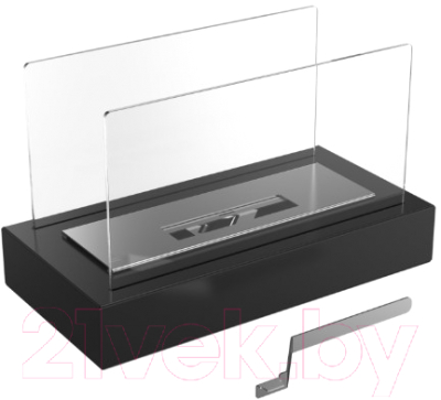 Биокамин Kratki Galina с сертификатом TUV (черный)