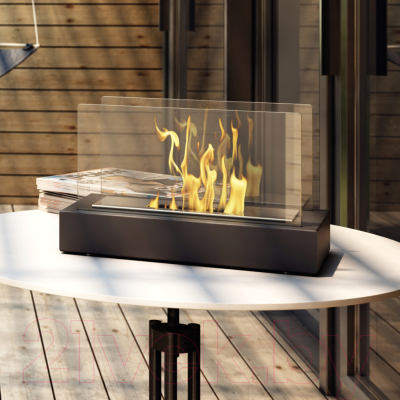 Биокамин Kratki Galina с сертификатом TUV (черный)