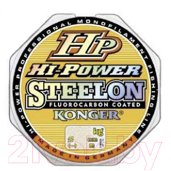 Леска монофильная Konger Steelon Hi Power Fluorocarbon 0.20мм 100м / 241100020 - фото