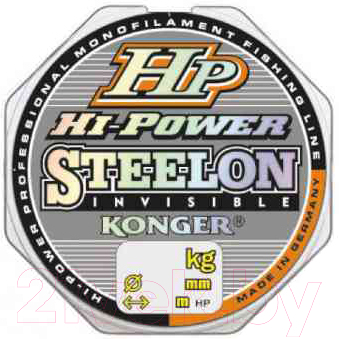 Леска монофильная Konger Steelon Hi Power Invisible 0.20мм 150м / 234150020 - фото