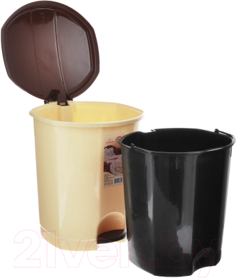Мусорное ведро Эльфпласт EP031 с педалью