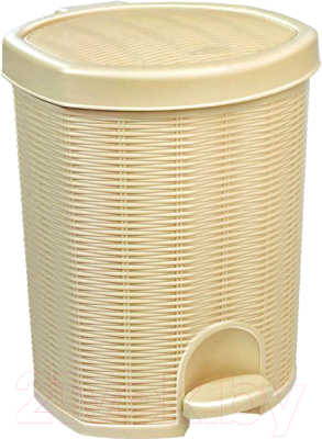 Мусорное ведро Эльфпласт Elegance EP336 с педалью - фото