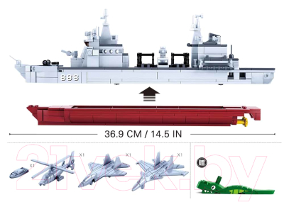 Конструктор Sluban Корабль / M38-B0701