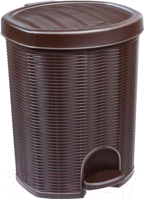 Мусорное ведро Эльфпласт Elegance EP337 с педалью - фото