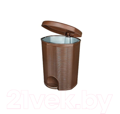 Мусорное ведро Эльфпласт Elegance EP337 с педалью