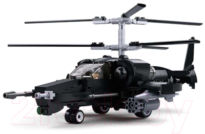 Конструктор Sluban Вертолет с фигуркой / M38-B0752 - фото