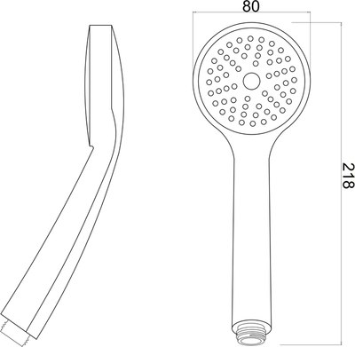 Лейка ручного душа РМС LE05
