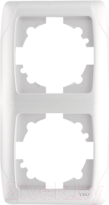 Рамка для выключателей и розеток Viko Carmen / 90571002 - фото