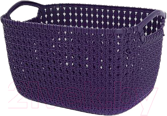 Корзина Эльфпласт Paola EP465 (8л, фиолетовый) - фото