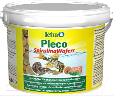 Корм для рыб Tetra Pleco Spirulina Wafers - фото