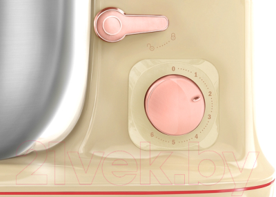 Миксер стационарный Centek CT-1139 (бежевый/хром)