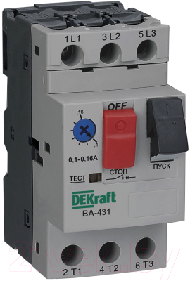 Автоматический выключатель пуска двигателя Schneider Electric DEKraft 21234DEK - фото