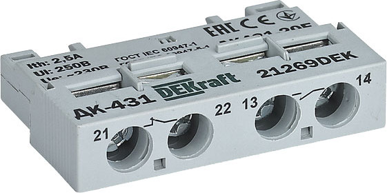 Дополнительный контакт DEKraft 21269DEK - фото