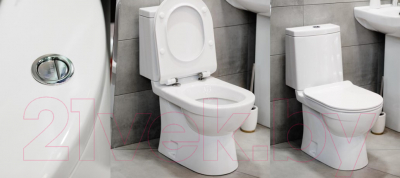 Унитаз напольный Sanita Luxe Next Slim SL DM NXTSLCC01150622