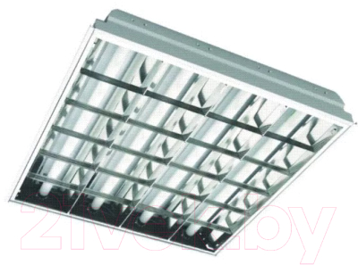 Потолочный светильник КС ЛПО 4х14W (YLA 414 DVS) / 95428 - фото