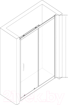 Душевая дверь RGW CL-14 B / 32091410-14