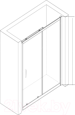 Душевая дверь RGW CL-14 B / 32091415-14