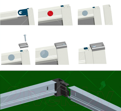 Душевой уголок RGW CL-54 B / 32095400-14