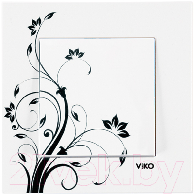Выключатель Viko Karre Style Цветок / 90960912 - фото