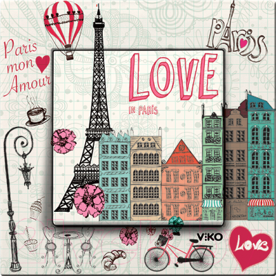 Выключатель Viko Karre Style Париж / 90962807 - фото