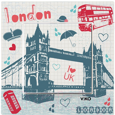 Выключатель Viko Karre Style Лондон / 90962805 - фото