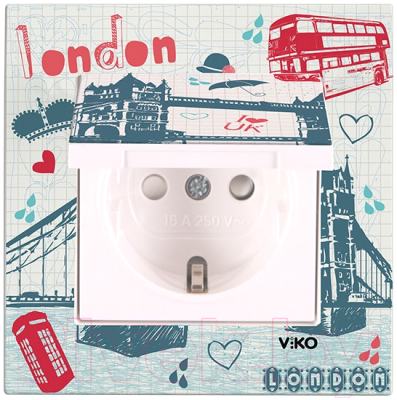 Розетка Viko Karre Style Лондон 90962825 - фото