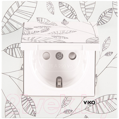 Розетка Viko Karre Style Лист 90960934 - фото