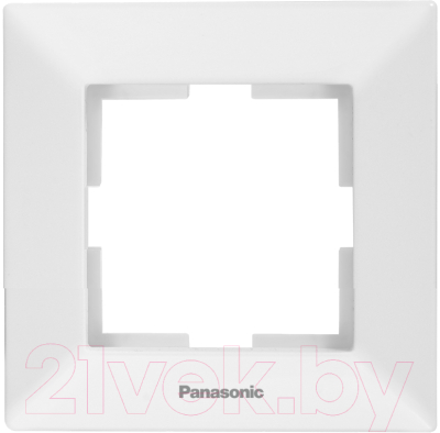Рамка для выключателей и розеток Panasonic Arkedia WMTF08012WH-BY - фото