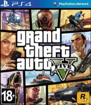 Игра для игровой консоли PlayStation 4 Grand Theft Auto V. Premium Edition - фото