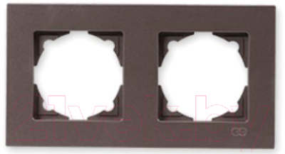 Рамка для выключателей и розеток Gunsan Eqona 01403500-000141 - фото