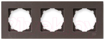 Рамка для выключателей и розеток Gunsan Eqona 01403500-000143 - фото