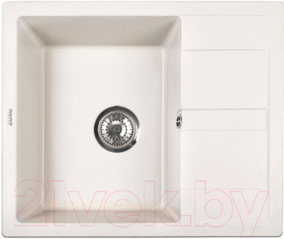 Мойка кухонная ZORG Apollo 58 (белый камень) - фото
