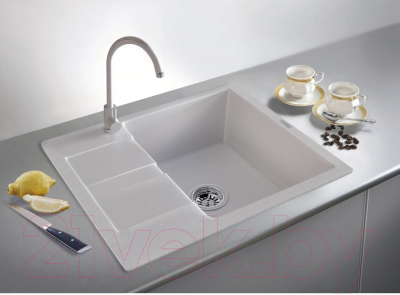 Мойка кухонная ZORG Apollo 58 (черный опал)