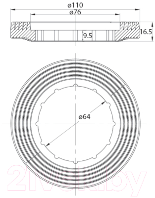 Арматура Iddis F012400-01K