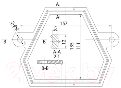 Арматура Iddis F012400-02K