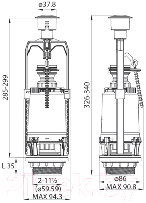 Арматура IDDIS F012400-05