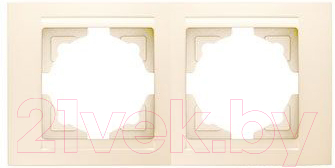 Рамка для выключателей и розеток Gunsan Moderna 01 29 12 00 000 141 - фото
