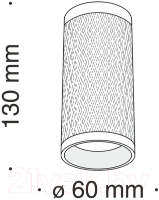 Точечный светильник Maytoni Alfa C036CL-01W