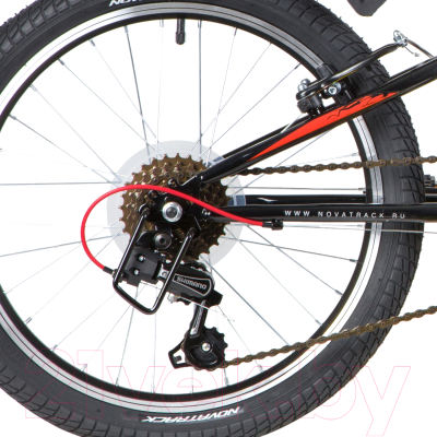 Детский велосипед Novatrack Racer 20SH6V.RACER.BK20