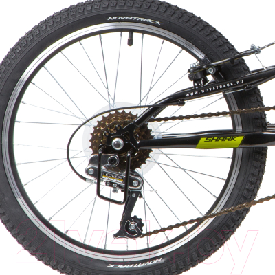 Детский велосипед Novatrack Shark 20SS6V.SHARK.BL20
