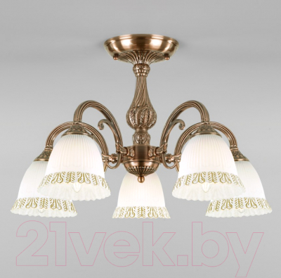 Люстра Евросвет Campina 60107/5 (античная бронза) - фото