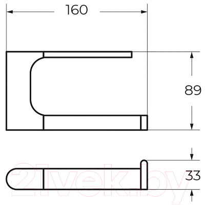 Держатель для туалетной бумаги Art&Max Platino AM-E-3983AL