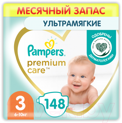 Подгузники детские Pampers Premium Care 3 Midi - фото