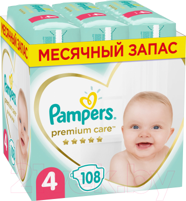 Подгузники детские Pampers Premium Care 4 Maxi