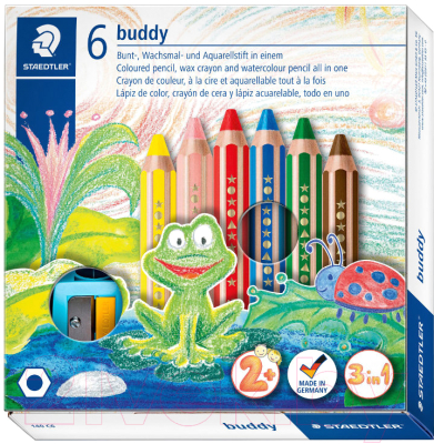 Набор цветных карандашей Staedtler 140 C6 - фото