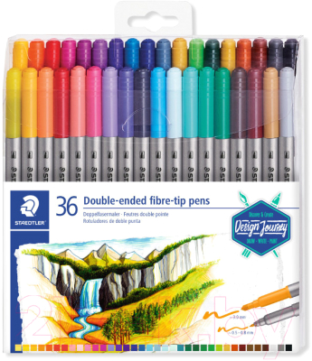 Фломастеры Staedtler 3200 TB36 - фото