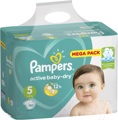 Подгузники детские Pampers Active Baby-Dry 5 Junior